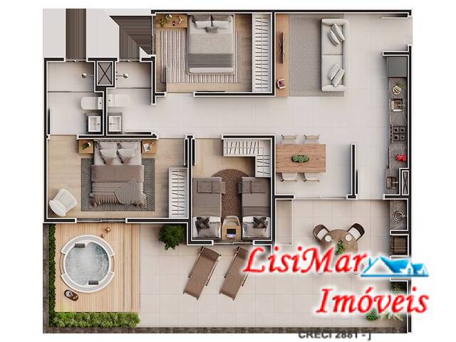 #1848 - Apartamento para Venda em Itapoá - SC - 3