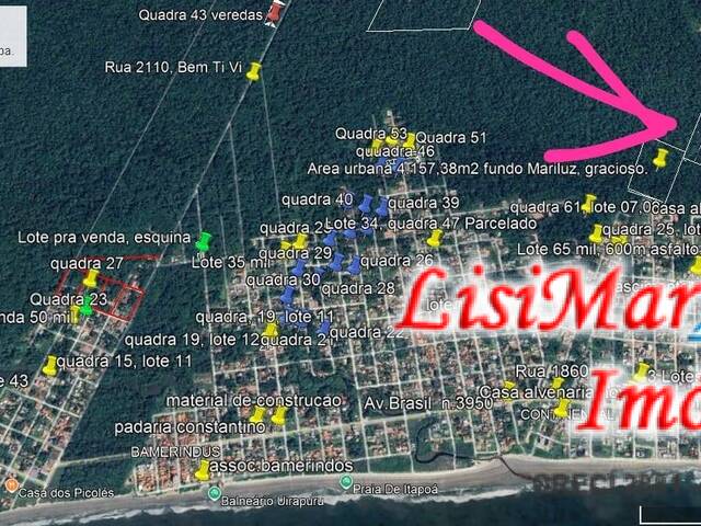 #1623 - Terreno para Venda em Itapoá - SC - 1
